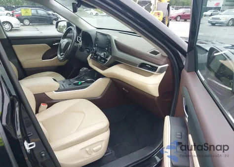 2021 Toyota Highlander Hybrid Xle из США, поврежденный, VIN 5TDGARAH2MS011038